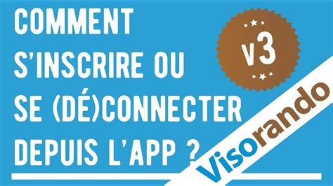 Se (dé)connecter .
